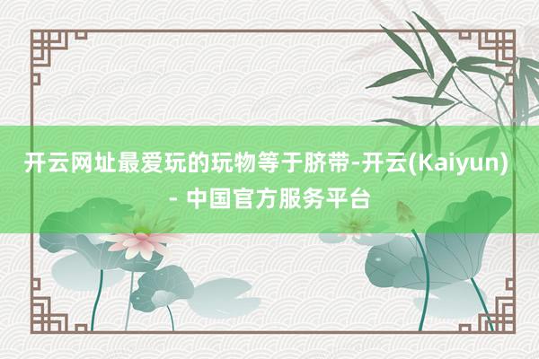 开云网址最爱玩的玩物等于脐带-开云(Kaiyun) - 中国官方服务平台